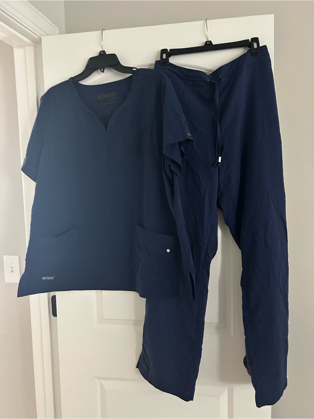 GREY’S ANATOMY Navy Scrub Top + Pants